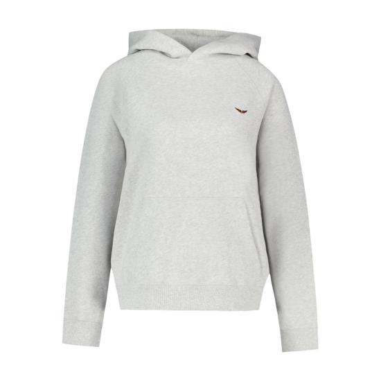 26FW 자딕앤볼테르 후드 티셔츠 JWSS01741050 GREY