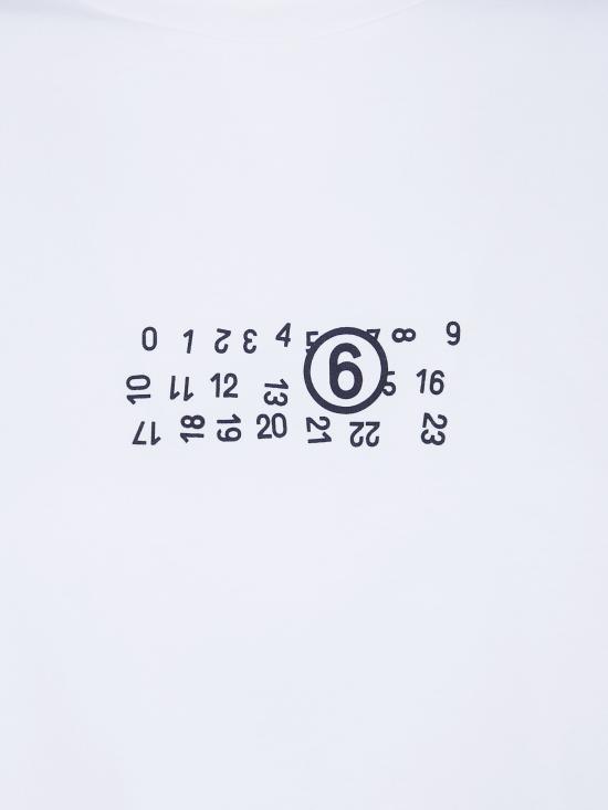 26FW MM6 메종마르지엘라 반팔 티셔츠 S52GC0369M20258101 WHITE - MM6 MAISON MARGIELA