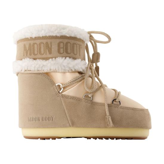 26FW 문부츠 아이콘 나일론 로우 부츠 80D1409910JL01 BEIGE