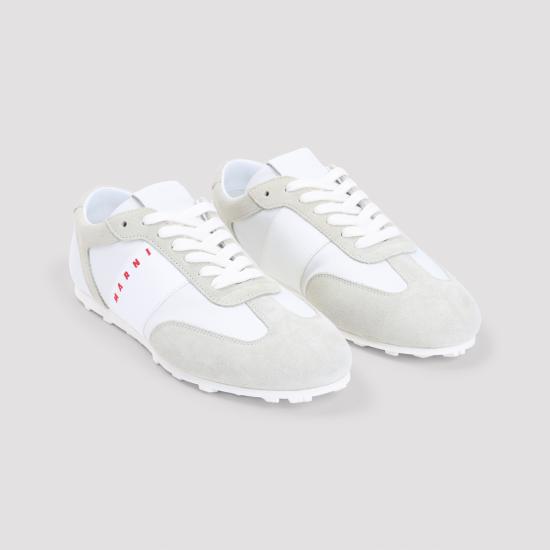 26FW 마르니 스니커즈 SNZW020400P1802ZO437 WHITE - MARNI