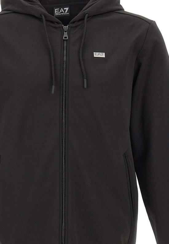 26FW 엠포리오 아르마니 후드 티셔츠 7M002099AF27716UC001 BLACK - EMPORIO ARMANI