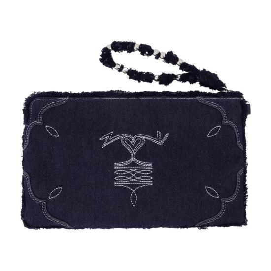 26FW 자딕앤볼테르 클러치/파우치 LWSG03872415 BLUE - ZADIG & VOLTAIRE