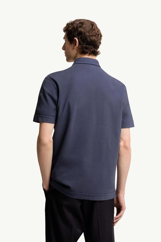 26SS 몽클레어 폴로 티셔츠 L1091 8A00011 89BC7 76I BLUE - MONCLER