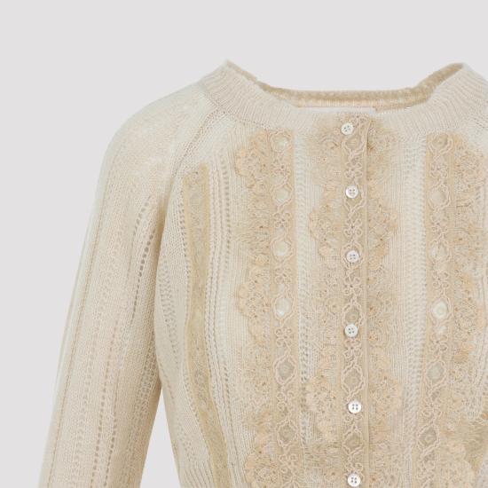 26FW 에르마노 설비노 스웨터 D495N305APHYI 20738 NUDE NEUTRALS - ERMANNO SCERVINO