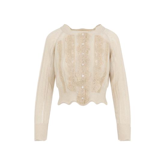 26FW 에르마노 설비노 스웨터 D495N305APHYI 20738 NUDE NEUTRALS