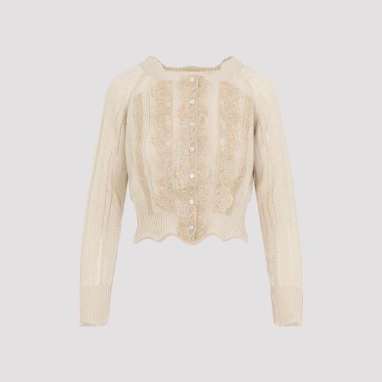 26FW 에르마노 설비노 스웨터 D495N305APHYI 20738 NUDE NEUTRALS - ERMANNO SCERVINO