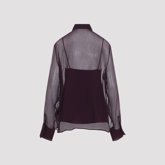 26FW 에르마노 설비노 블라우스 D492K404CSQYE 92118 PINK PURPLE - ERMANNO SCERVINO