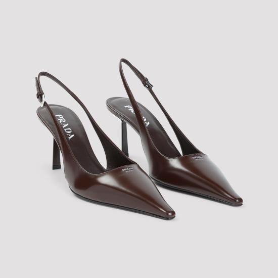 26FW 프라다 힐/펌프스 1I673OF075055 F0038 BROWN - PRADA