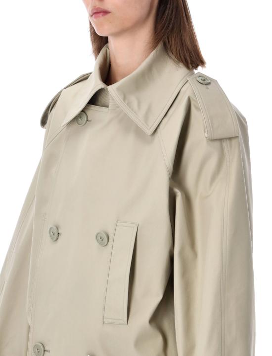 26FW 발렌시아가 트렌치 코트 872299TKP07 9710 LIGHT BEIGE - BALENCIAGA