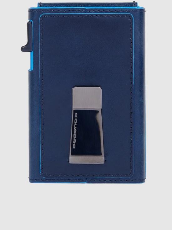26SS 피콰드로 카드지갑 PP7091B2BLR BLU2 BLUE - PIQUADRO