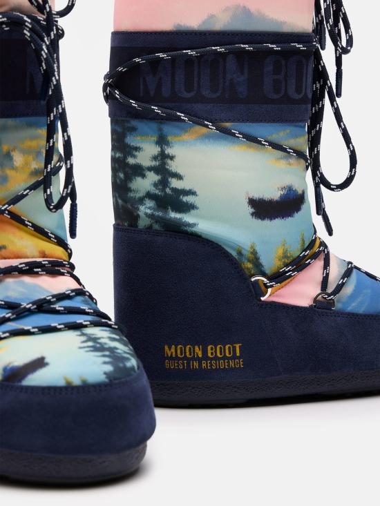 26FW 문부츠 부츠 80D1403090DONNA F016 Patterned - MOON BOOT