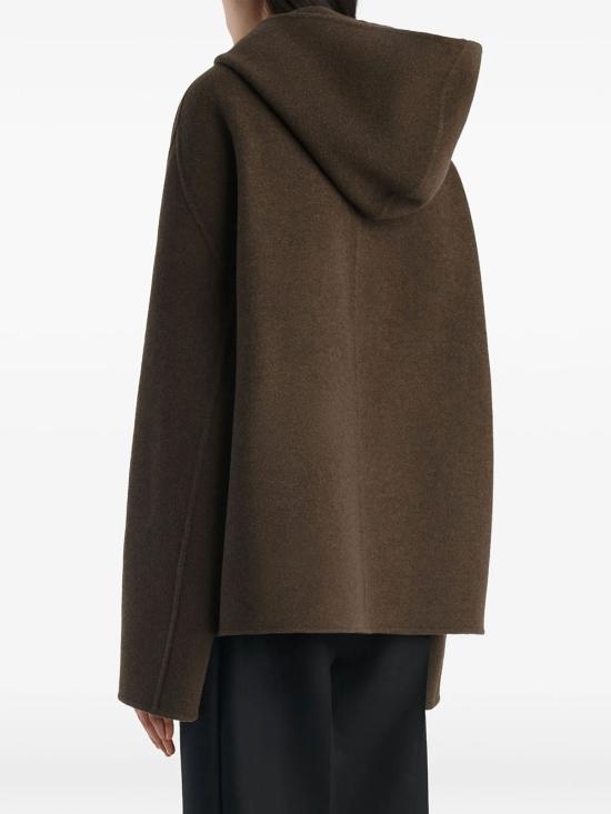 26FW 케이트 돌렘 울 블렌드 후드 자켓 6243547 716 ARMY MELANGE - KHAITE