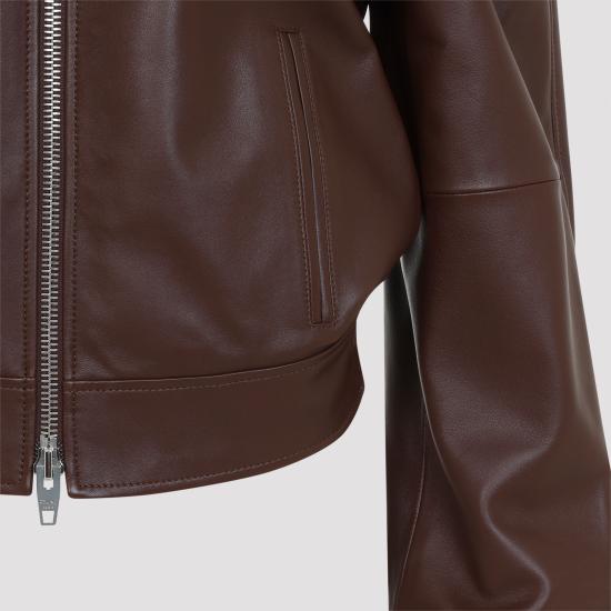 26FW 셀린느 램스킨 재킷 RV0Y6282D 18MH BROWN - CELINE