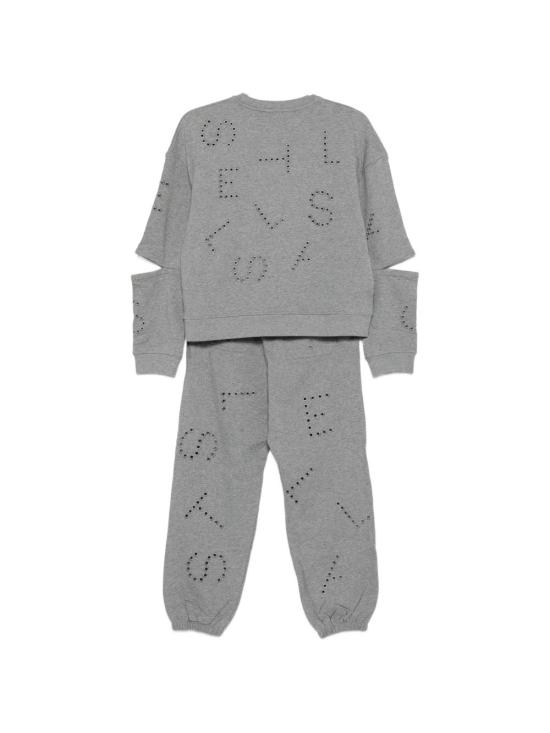 26SS [키즈] 스텔라 맥카트니 트레이닝 웨어 TY3A60 Z3409808 Gray silver - STELLA MCCARTNEY