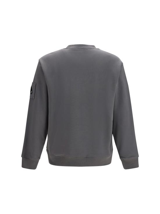 26FW 무스너클 하츠필드 크루넥 스웨트 셔츠 M35MS706 2042 GREY - MOOSE KNUCKLES