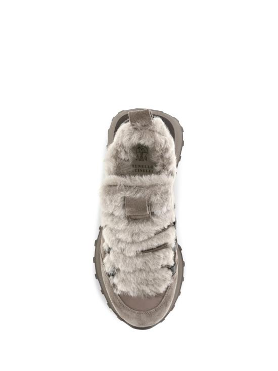 26FW 브루넬로 쿠치넬리 스니커즈 MZSFG3387 C8187 GREY - BRUNELLO CUCINELLI