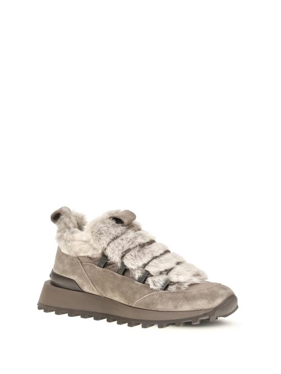 26FW 브루넬로 쿠치넬리 스니커즈 MZSFG3387 C8187 GREY - BRUNELLO CUCINELLI