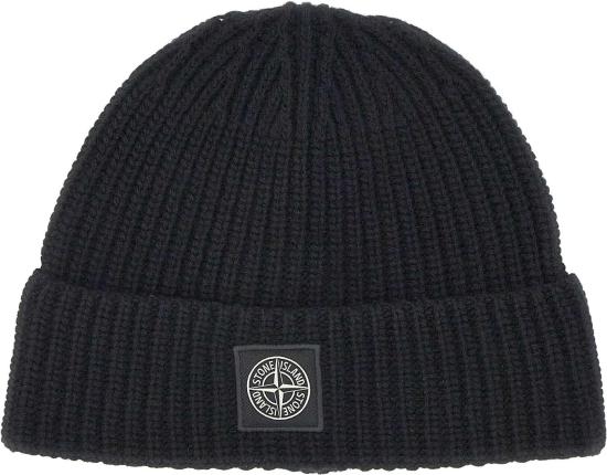 26FW 스톤 아일랜드 비니 N100012S00B4V0029 BLACK