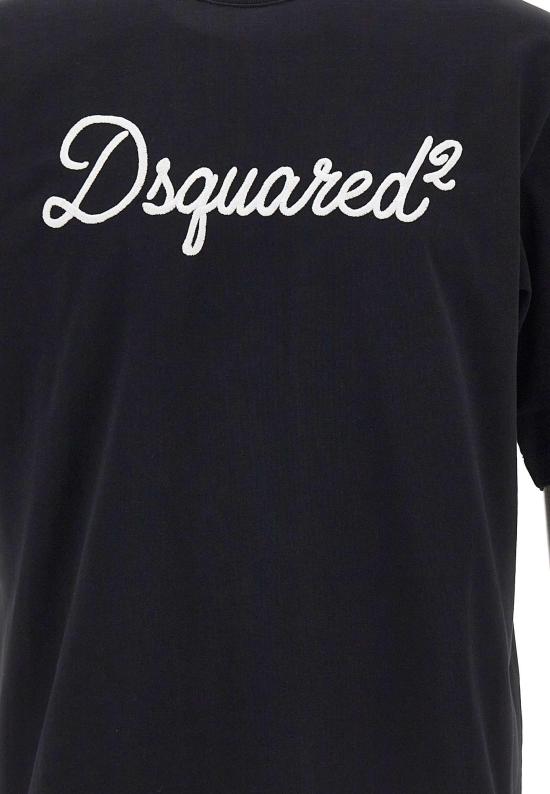26FW 디스퀘어드2 반팔 티셔츠 9951030903070 BLACK - DSQUARED2