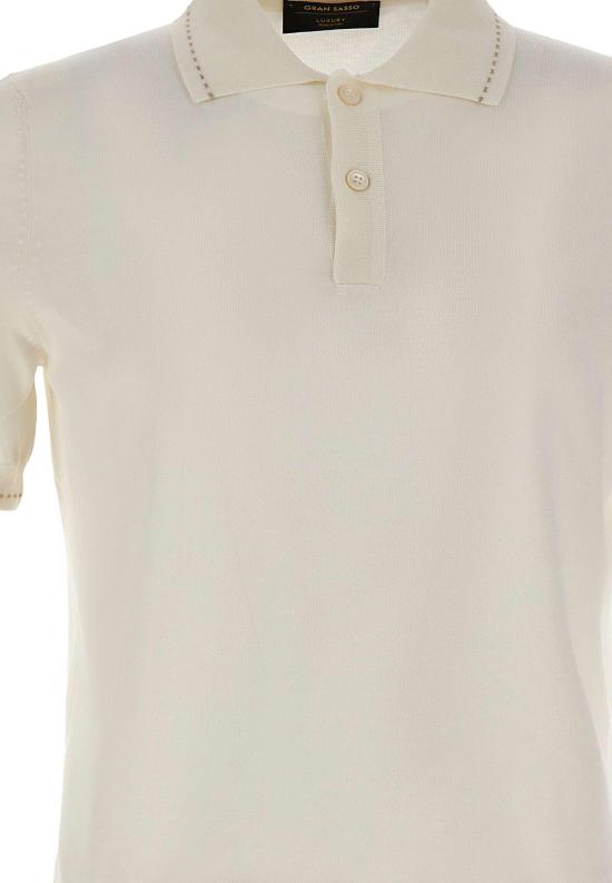 26SS 그랑싸쏘 폴로 티셔츠 4314216224002 WHITE - GRAN SASSO