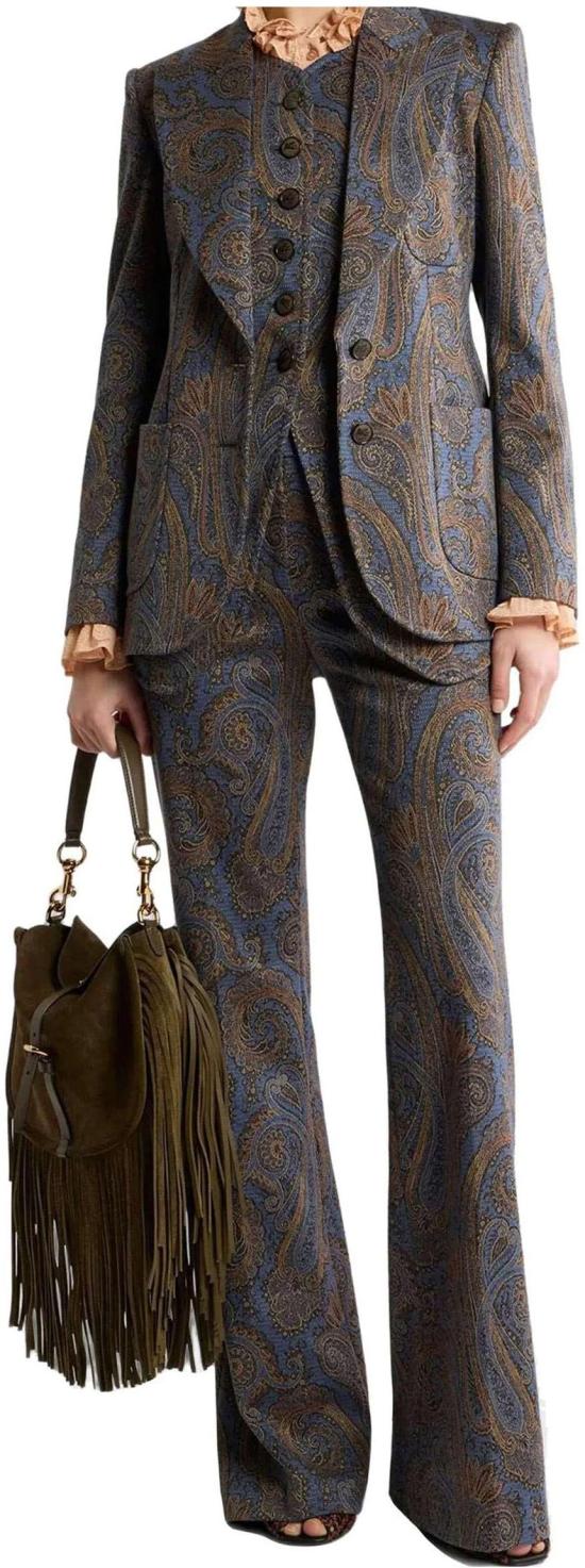 26FW 에트로 수트 자켓 WRCA000999JJ512S9883 BLUE - ETRO
