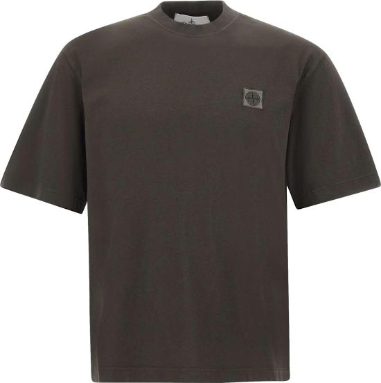 26FW 스톤 아일랜드 반팔 티셔츠 2100030S0500V0078 TAUPE