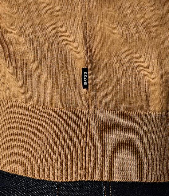 26FW 보스 스웨터 50565469 10280678 01 260 MEDIUM BEIGE - BOSS