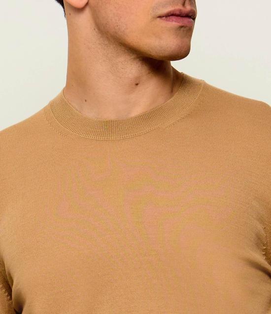 26FW 보스 스웨터 50565469 10280678 01 260 MEDIUM BEIGE - BOSS