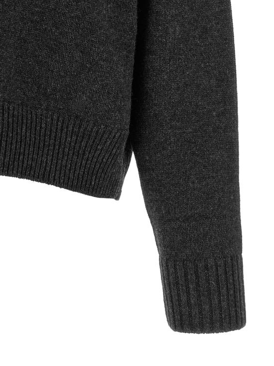 26FW 루루 드 세종 스웨터 BREHACHARCOALMELANGE Gray - LOULOU DE SAISON