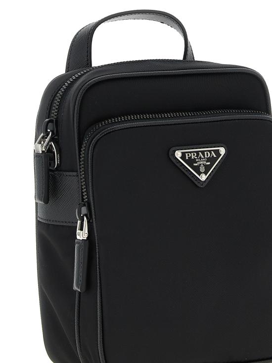 26FW 프라다 리나일론 미니 크로스백 2VH211VXOO2DMHF0002 Black - PRADA