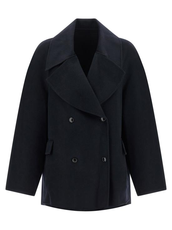 26FW 루루 드 세종 코트 NEILNAVYMELANGE Blue