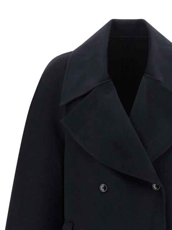26FW 루루 드 세종 코트 NEILNAVYMELANGE Blue - LOULOU DE SAISON