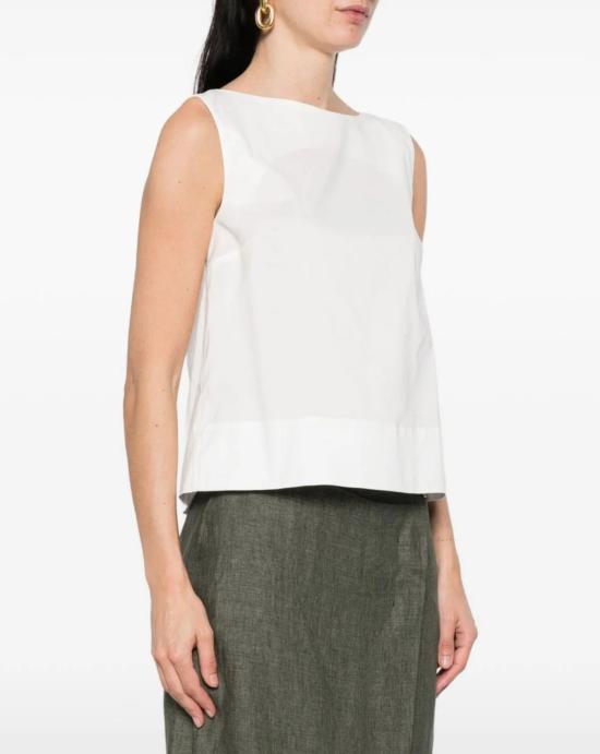 26SS 에르노 민소매 티셔츠 BL000044D 132881000 White - HERNO
