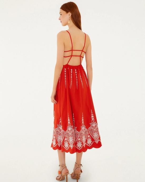 26FW 팜 리오 롱 원피스 355789 RED - FARM RIO