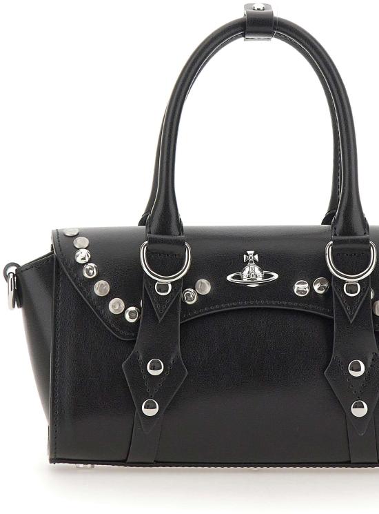 26FW 비비안웨스트우드 토트백 4803001PWL002VN402 BLACK - VIVIENNE WESTWOOD