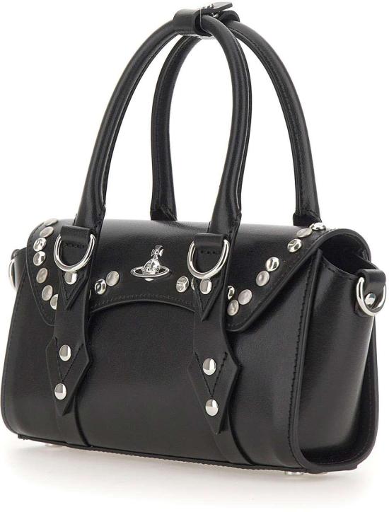 26FW 비비안웨스트우드 토트백 4803001PWL002VN402 BLACK - VIVIENNE WESTWOOD