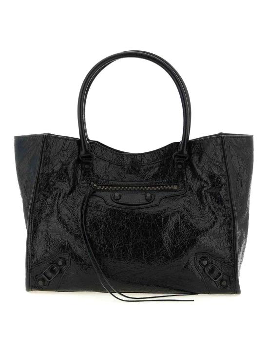 26FW 발렌시아가 르 시티 토트백 8526092ABEK1000 Black