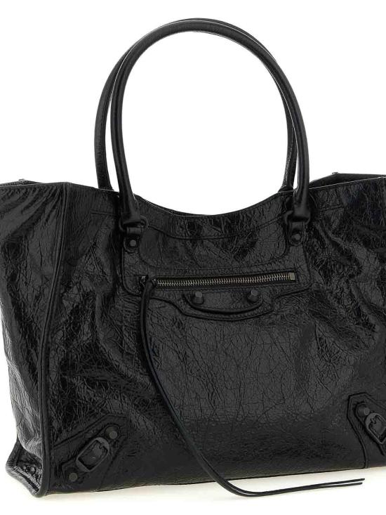 26FW 발렌시아가 르 시티 토트백 8526092ABEK1000 Black - BALENCIAGA