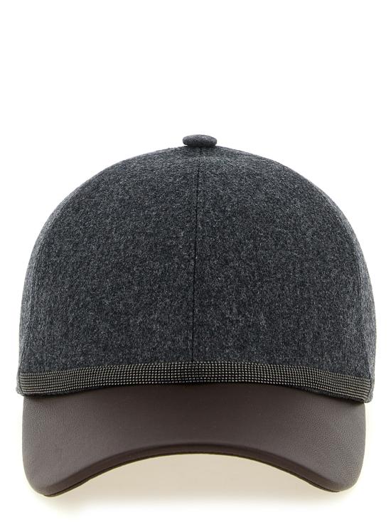 26FW 브루넬로 쿠치넬리 볼캡 MCAP90223C004 Gray