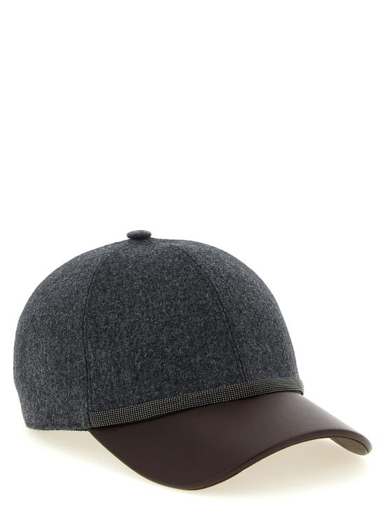 26FW 브루넬로 쿠치넬리 볼캡 MCAP90223C004 Gray - BRUNELLO CUCINELLI