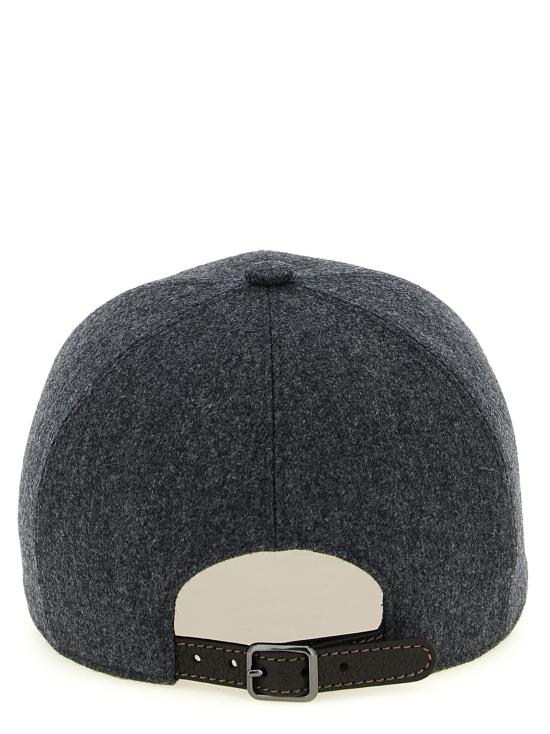 26FW 브루넬로 쿠치넬리 볼캡 MCAP90223C004 Gray - BRUNELLO CUCINELLI