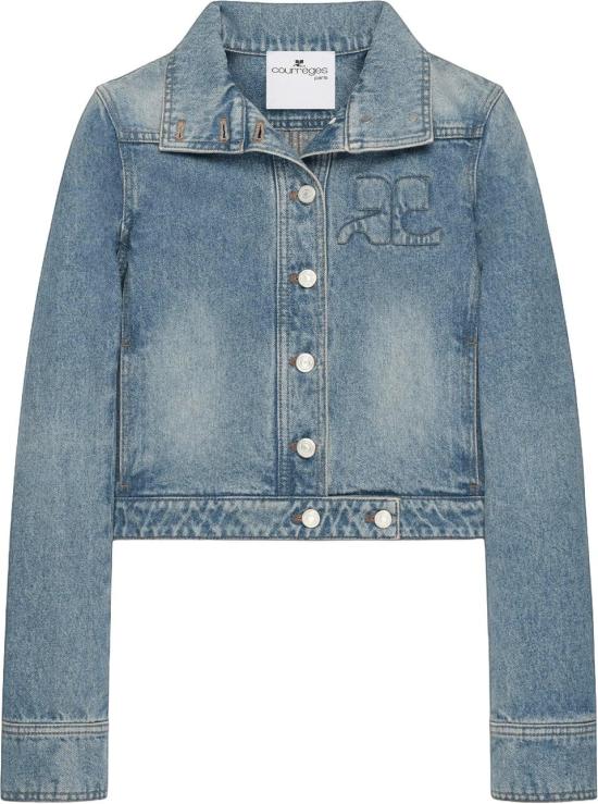 26FW 쿠레쥬 데님 자켓 REEDITIONDENIMJACKET BLUE