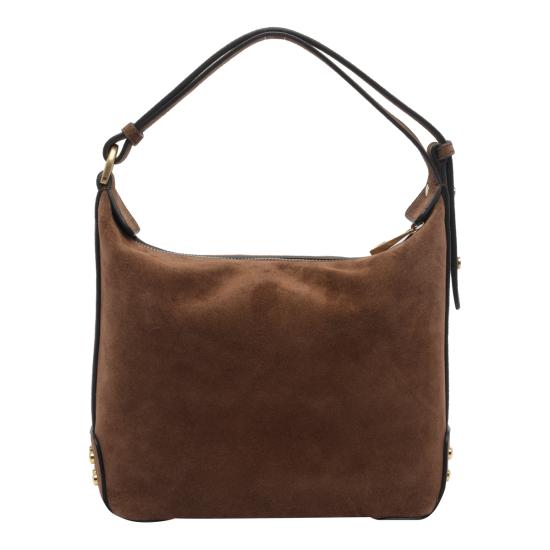 26FW 토즈 미니 메탈 도트 핸드백 XBWGMTE0100 OCOS801 BROWN - TODS