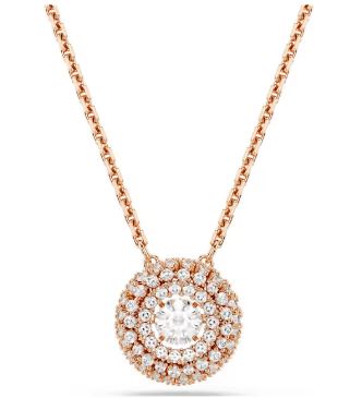 26FW 스와로브스키 목걸이/팬던트 5764190 WHITE ROS - SWAROVSKI