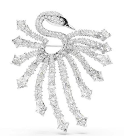 26FW 스와로브스키 브로치 5760065 WHITE RHS