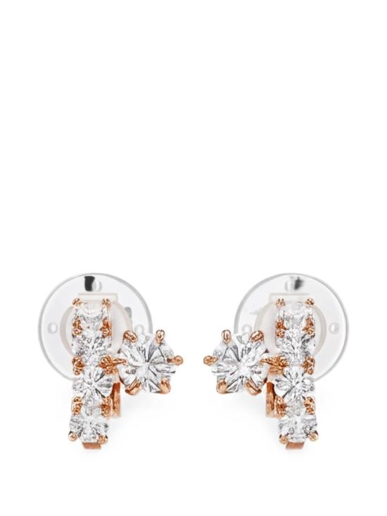 26FW 스와로브스키 이어링 5763822 WHITE ROS - SWAROVSKI