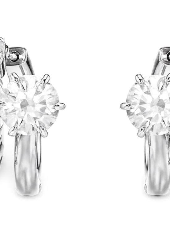 26FW 스와로브스키 이어링 5753572 WHI RHS - SWAROVSKI