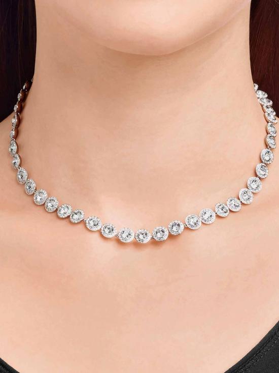 26FW 스와로브스키 목걸이/팬던트 5117703 CRY RHS BIANCO - SWAROVSKI