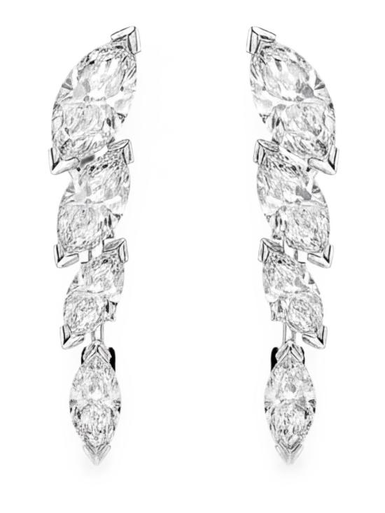 26FW 스와로브스키 이어링 5748007 WHI RHS - SWAROVSKI