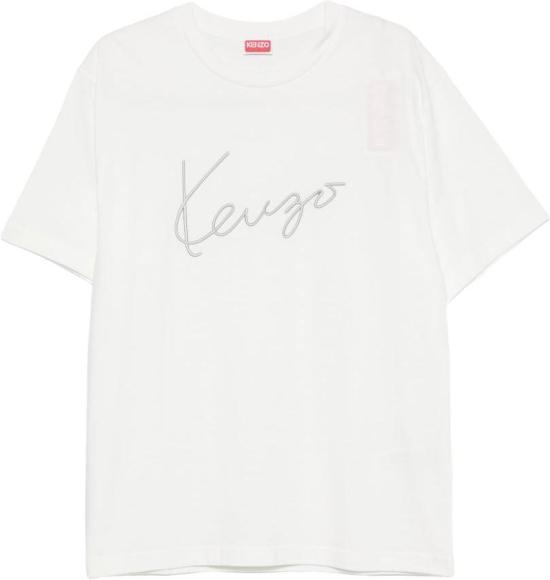 26FW 겐조 반팔 티셔츠 FG65TS2864SG02 WHITE